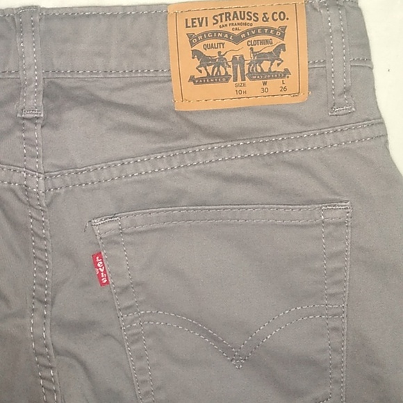Boy's grey Levi's slim fit jeans - Picture 3 of 4
